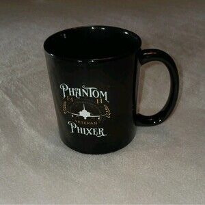 Phantom Phixer Veteran Mug F-4 Phantom II Interceptor Fighter Bomber USAF Cup
